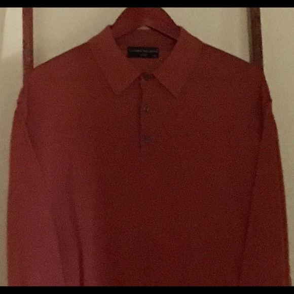 COPY - Vittorio Rocchetti Milano Cashmere Polo Shirt L/S - Picture 1 of 3